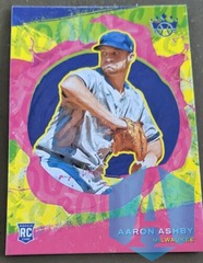 2022 Diamond Kings Rookies II Artist Proof #146 Aaron Ashby Milwaukee Brewers